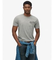 superdry para hombre m1012279a camiseta outdoor co gris m casual algodon manga corta