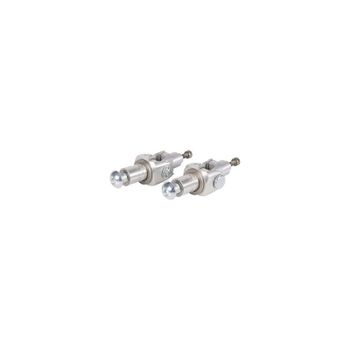 Estriberas pasajero LSL M10 par fijo gris