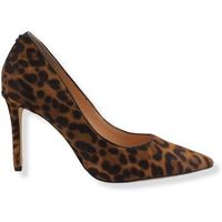 guess zapatos de tacon decollete tacco alto cow leopard fl7prylep08 para mujer