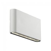aplique led de exterior kinver 2x6w