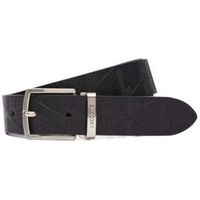 lacoste cinturon set de cinturon2 hebillas 110 cm negro para hombre
