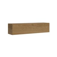 mueble de tv de pared abatible con paso de cables ancho 1736 cm alto 40 cm profundidad 392 cm roble natural