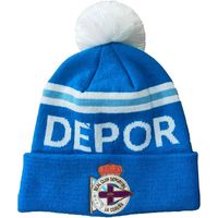 deportivo a coruna gorro gorro deportivo de la coruna borla franjas adulto para hombre
