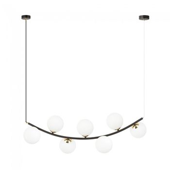 Lámpara de techo irenzo opal (7 luces)