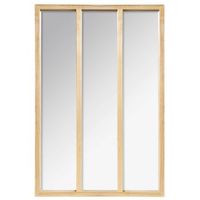espejo de madera atelier 76x116cm