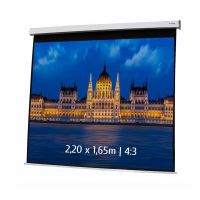 kimex pantalla de proyeccion electrica 220x165m formato 43