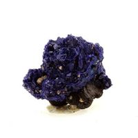 chessylite - pierre natural de francia chessy -les -mines - cristal azure multicolor poderosa herramienta de curacion  6474 ct - certificado de