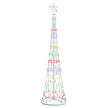 Árbol De Navidad | Decoraciones De Navidad Led Multicolor 51 X 51 X 190 Cm Metal