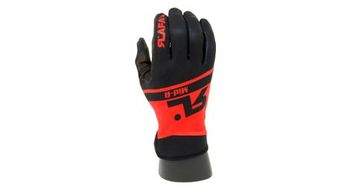 Guantes de entretiempo rafa l mid r negro y rojo