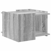 mesa de cafe  mesa de centro gris sonoma 505 x 50 x 33 cm madera de ingenieria