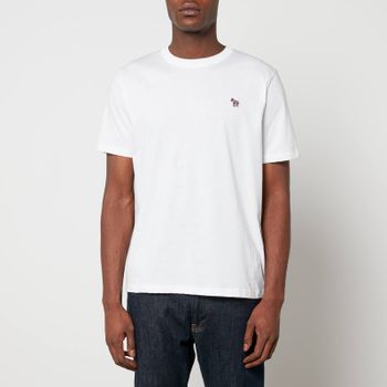 PS Paul Smith Zebra Printed Organic Cotton-Jersey T-Shirt - S