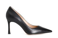 zapatos de salon de cuero black