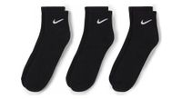 calcetines acolchados nike everyday negro  unisex