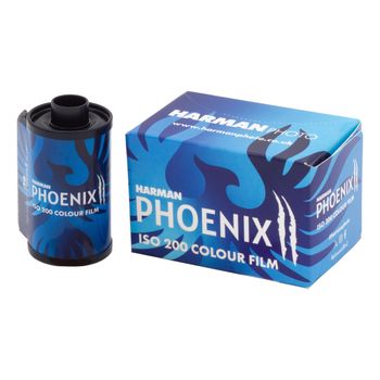 HARMAN Phoenix II 200 ISO 135mm  36 Exp. Película fotográfica Formato Medio Color