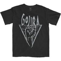 gojira tops y camisetas power glove para mujer