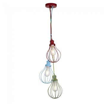 Lámpara colgante infantil novelty (3 luces)