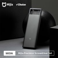nuevo kit de destornilladores de uso diario mijia original 24 puntas magneticas de precision caja de aluminio juego de destornilladores para bricolaje para xiaomi mi home r