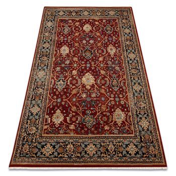 Alfombra De Lana Keshan Franjas, Oriental Clásico 7522/53588 Beige /  300x380 Cm