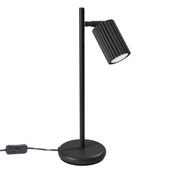 Lámpara de mesa moto negro