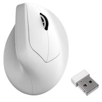 raton keychron m5-a30 wireless 12000 dpi usb-c blanco ergonomia vertical