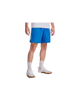 Pantalón de Fitness Under Armour Tech Woven Wordmark Short Hombre Azul