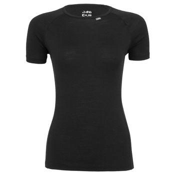 dhb Womens Merino Short Sleeve Base Layer, Dark Grey