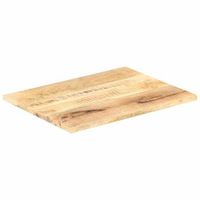 superficie de mesa  tablero escritorio madera maciza de mango 25-27 mm 90x70 cm