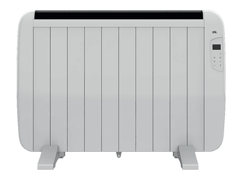 Emisor térmico - ok. 116597 10 elementos, 1500 W, Rango de 5 ºC a 35ºC, Blanco