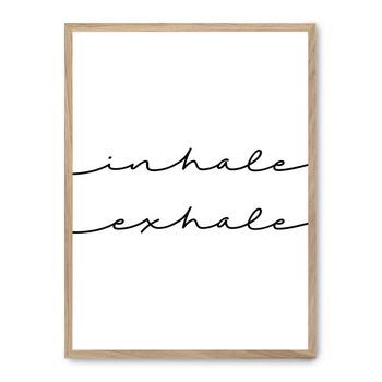 Cuadro Inhale Exhale I
