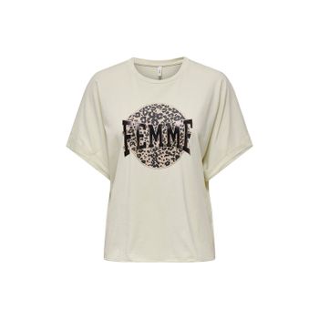 Only Camiseta Blanca 15339887-BIRCH
