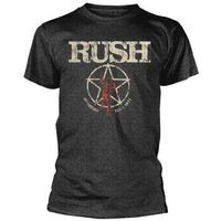 rush camiseta american tour 1977 para mujer