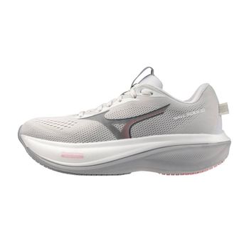 Zapatillas Mizuno Wave Rider 30 Gris Blanco AW26 Mujer, Talla 44.5 - EUR