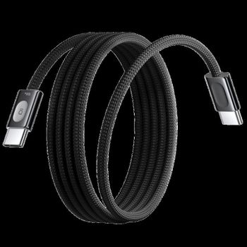 Cable USB-C Baseus FrostCore 100W 2m Dual-Cooling PD Negro