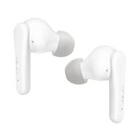 auriculares belkin soundform rhythm inalambricos bluetooth con cancelacion de ruido microfono y proteccion ipx5 blancos