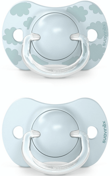 Suavinex Chupete Tetina Fisiológica SX Pro Silicona Dreams Azul 0-6m 2 uds