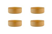 cuencos  o165cm - 4 piezas - ocre