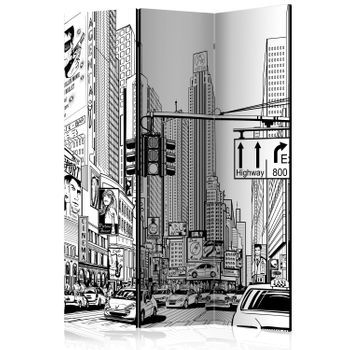 Biombo - Street In New York City (135x172 Cm)