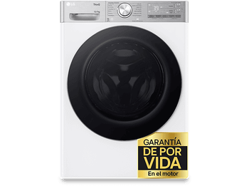 Lavadora secadora - LG F4DR9513A2W, 13 Kg + 7 Kg, 1400 rpm, 14 programas, AI Direct Drive™, TurboWash™360, Autodosificación, Blanco
