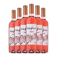 emina vino rosado rose cigales 75 cl 135 vol pack de 6 unidades