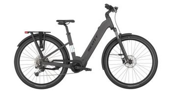 Scott sub 30 wave bicicleta urbana electrica shimano cues 10s 600 wh 700 mm gris medianoche 2025