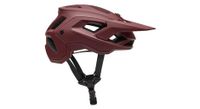 casco fox speedframe solid mtb rojo marron