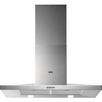 aeg dkb4950m chimney cooker hood - stainless steel stainless steel