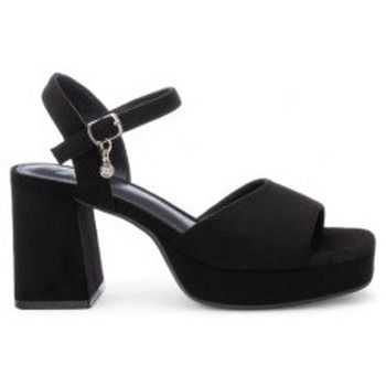 Xti Deportivas Moda sandalia antelina con plataforma para mujer