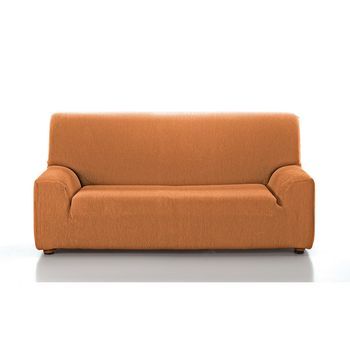 Funda De Sofá Elástica Trío (3 Plazas + Dos De 1 Plaza) Naranja - Jara Casa Textil