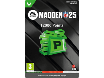 Xbox Series X S & One Madden NFL 25: 12000 Points (Código de descarga)