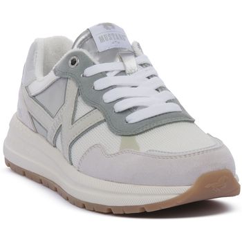 Mustang Zapatillas WHITE MINT para mujer