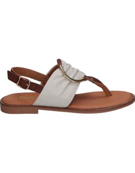 Sandalias Color Plata De Cómodo Chk10 Musaka 07 39