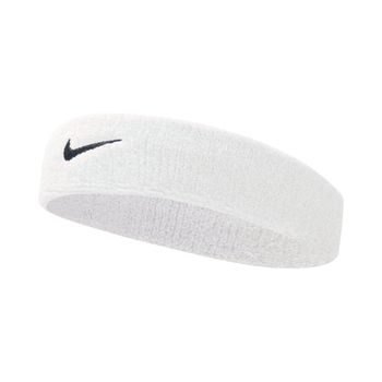 Nike Swoosh Classic Cinta para la cabeza Unisex - blanco, negro