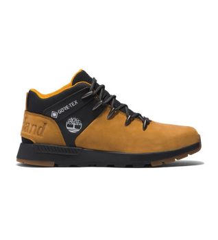 Timberland para hombre. TB1A2QZE2311 Zapatillas Sprint Trekker Waterproof Marrón (44.5), Piel, Plano, Cordones, Deportivo, Outdoor, Sostenib