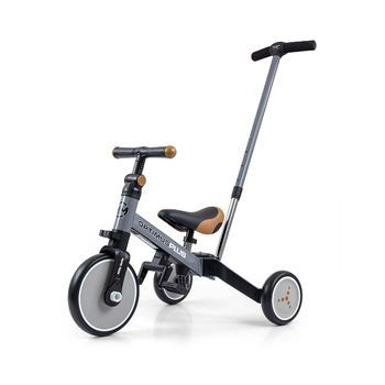 Bicicleta 4 En 1 Milly Mally Optimus Plus Gris